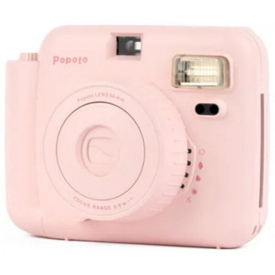Фотокамера моментальной печати Popoto Instant Camera розовый