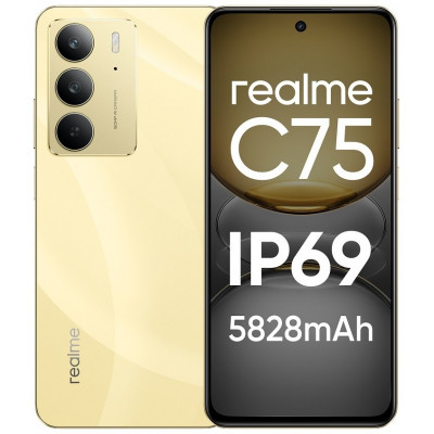 Realme C75 8/128gb золотой