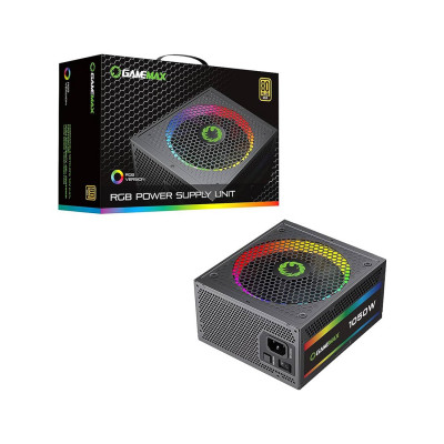 Блок питания Gamemax RGB-1050 PRO 5.1 BK Gold