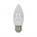 Лампа светодиодная SVC LED C35-7W-E14-6500K Свеча Холодный
