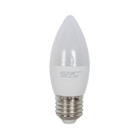 Лампа светодиодная SVC LED C35-9W-E14-3000K Свеча Тёплый