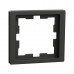 Рамка MERTEN MTN4010-6534 D-Life 1 постовая антрацит