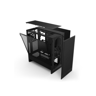 Компьютерный корпус NZXT H5 Flow CC-H52FB-01 Black без Б/П