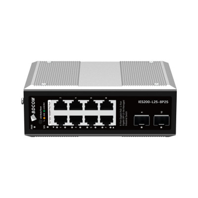 Коммутатор BDCOM IES200-L25-8P2S