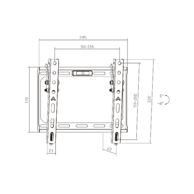 Кронштейн XG W-1343T для ТВ и мониторов 13