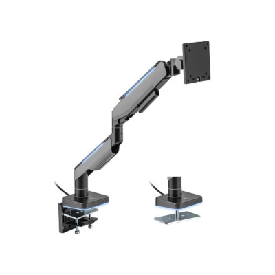 Настольный кронштейн с газлифтом XG MGG-1749 grey для 1 монитора (17