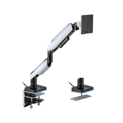 Настольный кронштейн с газлифтом XG MGG-1749 white для 1 монитора (17