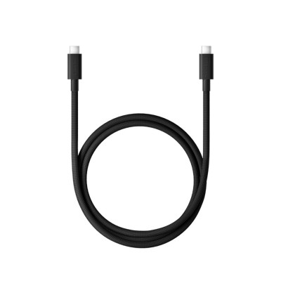 Интерфейсный кабель Xiaomi 6A High-speed USB4 Braided USB-C to USB-C Cable (1m) Черный Интерфейсный кабель Xiaomi 6A High-speed USB4 Braided USB-C to USB-C Cable (1m) Черный