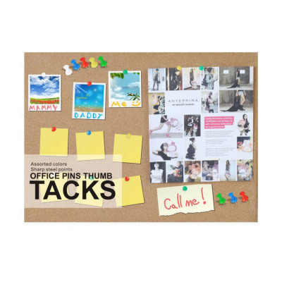 Кнопки силовые Comix B3547, цветные в ассортименте (коробка 35 кнопок)