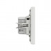 Розетка USB SE EPH2700321 Asfora A+С 5 В/24 А (2 х 5В/12 А) в сборе белый