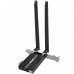 PCI-E адаптер Netis F1, WiFi6, AX3000, BT, 2 antennas