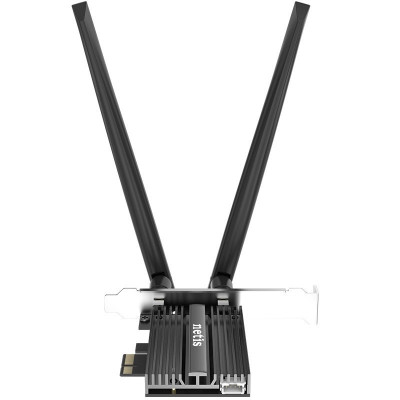 PCI-E адаптер Netis F1, WiFi6, AX3000, BT, 2 antennas