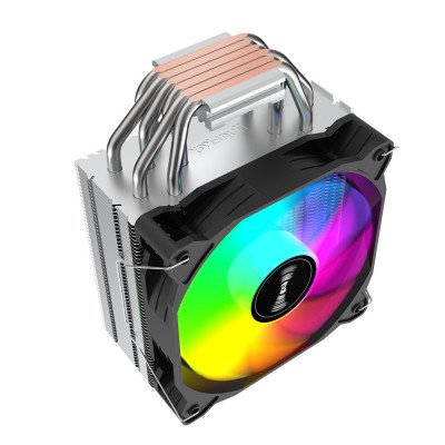 Кулер для процессора Huntkey Storm T600, ARGB, S1851/1700/1200/AM4/AM5, 200W, 800-1800rpm, 4pin