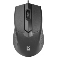 Мышь проводная Defender Classic MB-270 (Черный), USB 2кн, 1кл-кн, коробочка, НОВИНКА!