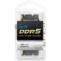 Оперативная память для ноутбука 16GB DDR5 4800Mhz Team Group ELITE SO-DIMM TED516G4800C40D-S01