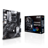 Материнская плата ASUS PRIME B550-PLUS AM4 4xDDR4 6xSATA 2xM.2 HDMI DP ATX