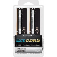 Оперативная память 32GB Kit (2x16GB) 6000MHz DDR5 Team Group ELITE PC5-48000 TED532G6000C48DC01