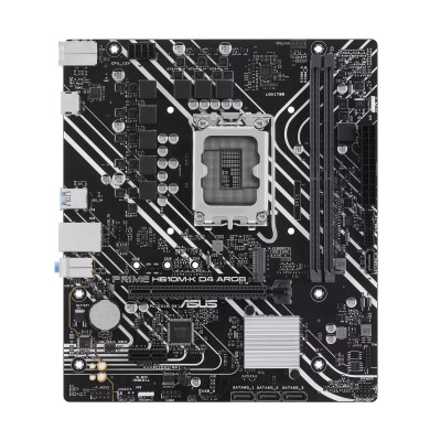 Материнская плата ASUS PRIME  H610M-K D4 ARGB, LGA1700 2xDDR4 4xSATA3 M.2 HDMI mATX