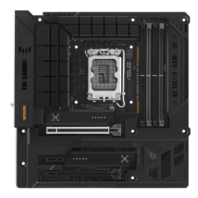 Материнская плата ASUS TUF GAMING B760M-BTF WIFI, LGA1700 4xDDR5 4xSATA3 3xM.2 RAID HDMI DP mATX