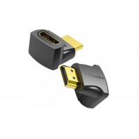 Адаптер угловой Vention HDMI 270, AINB0. Угловой адаптер 270 градусов для соедиинения HDMI Адаптер угловой Vention HDMI 270, AINB0. Угловой адаптер 270 градусов для соедиинения HDMI