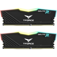 Оперативная память 16GB Kit (2x8GB) 3200MHz DDR4 Team Group DELTA RGB TF3D416G3200HC16FDC01 Black
