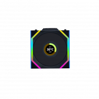 Вентилятор для корпуса Lian Li UNI FAN SL WIRELESS LCD 120mm No controller Black G99.12SLLCD1W1B.00