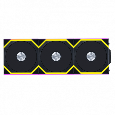 Вентилятор для корпуса Lian Li UNI FAN SL WIRELESS 120 3x120mm with controller Black G99.12SL1W3B.00