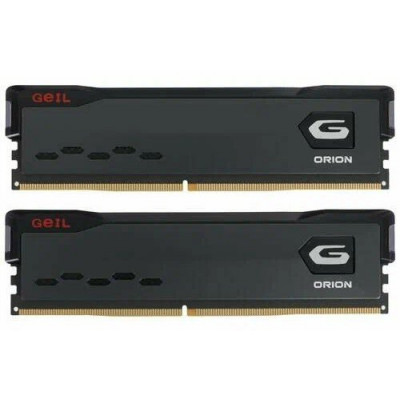 Оперативная память 32GB Kit (16GBx2) GEIL DDR4 3200MHz ORION GOG432GB3200C16BDC Titanium Grey