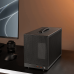 Корпус PCCooler K101 MESH GY 3F ITX 2xUSB3.0, 1xUSB-C, 3xFans, 1x3.5