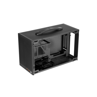 Корпус PCCooler K101 MESH GY 3F ITX 2xUSB3.0, 1xUSB-C, 3xFans, 1x3.5