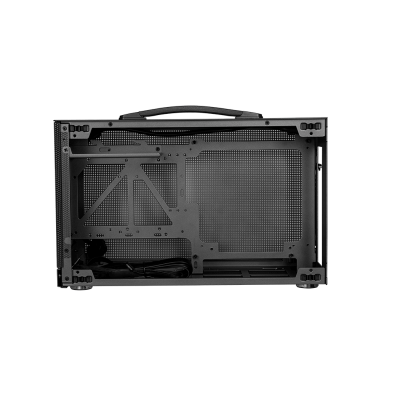 Корпус PCCooler K101 MESH GY 3F ITX 2xUSB3.0, 1xUSB-C, 3xFans, 1x3.5