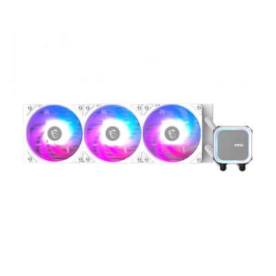 Водяное охлаждение для CPU MAG CORELIQUID A13 360 WHITE Socket Intel/AMD, ARGB, 3pin, Fan 3x120см