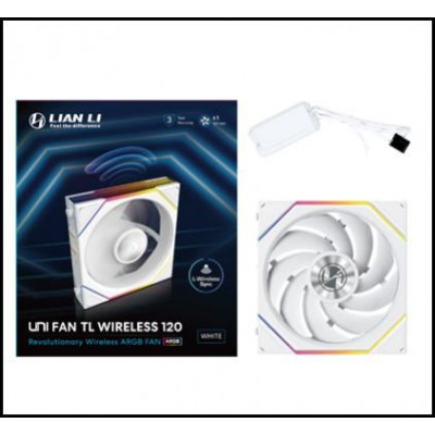 Вентилятор для корпуса Lian Li UNI FAN TL 120 Wireless ARGB 120mm White G99.12TL1W1W.00