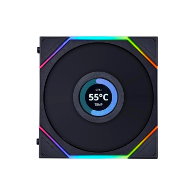 Вентилятор для корпуса Lian Li UNI FAN TL 120 LCD Wireless ARGB 120mm Black G99.12TLLCD1W1B.00