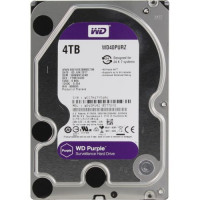 Жесткий диск для видеонаблюдения HDD  4Tb Western Digital Purple SATA 6Gb/s 64Mb 3,5