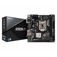 Материнская плата ASRock  H310CM-DVS LGA1151 INTEL H310 2xDDR4 4xSATA3 1xD-Sub 1xDVI-D mATX