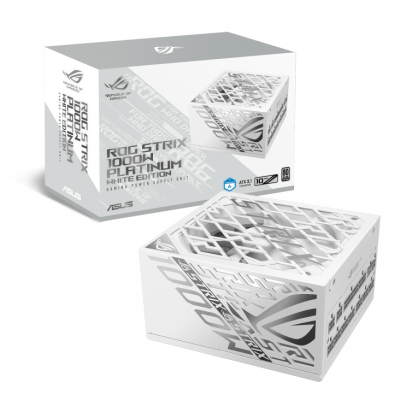 Блок питания ASUS ROG Strix 1000W Platinum 80 ATX 3.1 PLUS ROG-STRIX-1000P-GAMING-WHITE