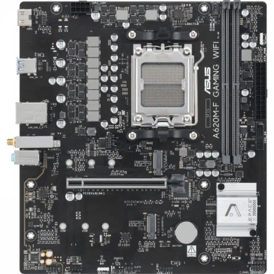 Материнская плата ASUS A620M-F GAMING WIFI AM5 2xDDR5 Non-SATA 2xM.2 HDMI mATX