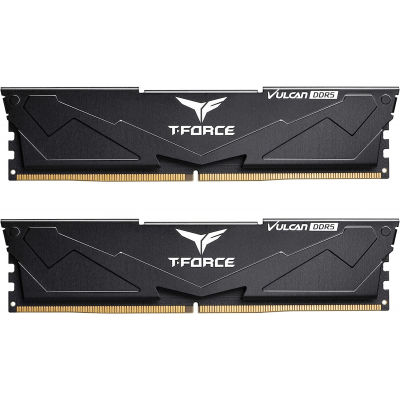 Оперативная память 32GB Kit (2x16GB) 6000MHz DDR5 Team Group VULCAN CL30 Black FLBD532G6000HC30DC01
