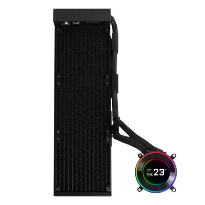 Водяное охлаждение для CPU Lian Li Hydroshift lI LCD-C 360N Black G89.GHS2LCD36B.00