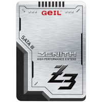 Твердотельный накопитель 1000GB SSD GEIL GZ25Z3-1TBP ZENITH Z3 Series2.5” SATAIII R520MB/s W470MB/s