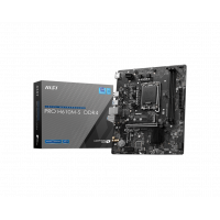 Материнская плата MSI PRO H610M-S DDR4 LGA1700 H610 2xDDR4 2xSATA 1xM.2 1xHDMI mATX