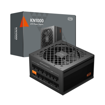 Блок питания PCCooler KN1000, 1000W, Full Modular, 80PLUS GOLD, Fan 120mm, Черный, KN1000