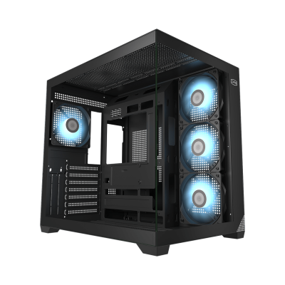 Корпус PCCooler C3T700 ARGB BK ATX/mATX/ITX USB-C USB3.0 USB2.0 Black