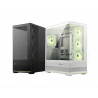 Компьютерный корпус MSI MAG PANO 110R PZ ATX/mATX/mITX, Back connect:ATX/mATX Type-C Black