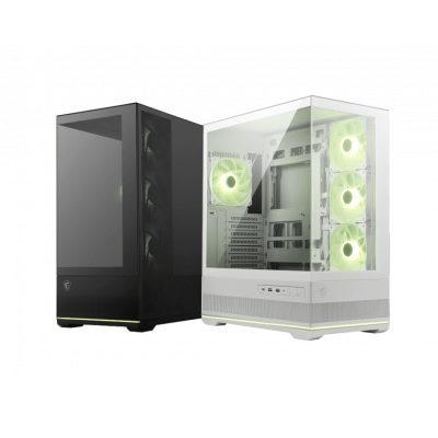Компьютерный корпус MSI MAG PANO 110R PZ ATX/mATX/mITX, Back connect:ATX/mATX Type-C Black