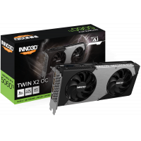 Видеокарта Inno3D GeForce RTX5060 Ti TWIN X2 OC, 8G GDDR7 128-bit HDMI 3xDP N506T2-08D7X-193075N