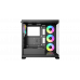 Корпус Ocypus Gamma C72 BK ARGB ATX/mATX/ITX 3xUSB Черный Gamma-C72-BKD400XX-GL