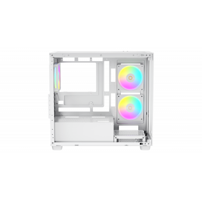 Корпус Ocypus Gamma C52 WH ARGB mATX/ITX 3xUSB Белый Gamma-C52-WHD300XX-GL