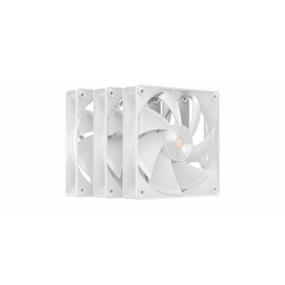 Вентилятор для корпуса Ocypus Delta F12 WH 3-IN-1 3x(120x120x25mm) 500-2000RPM 73CFM Белый